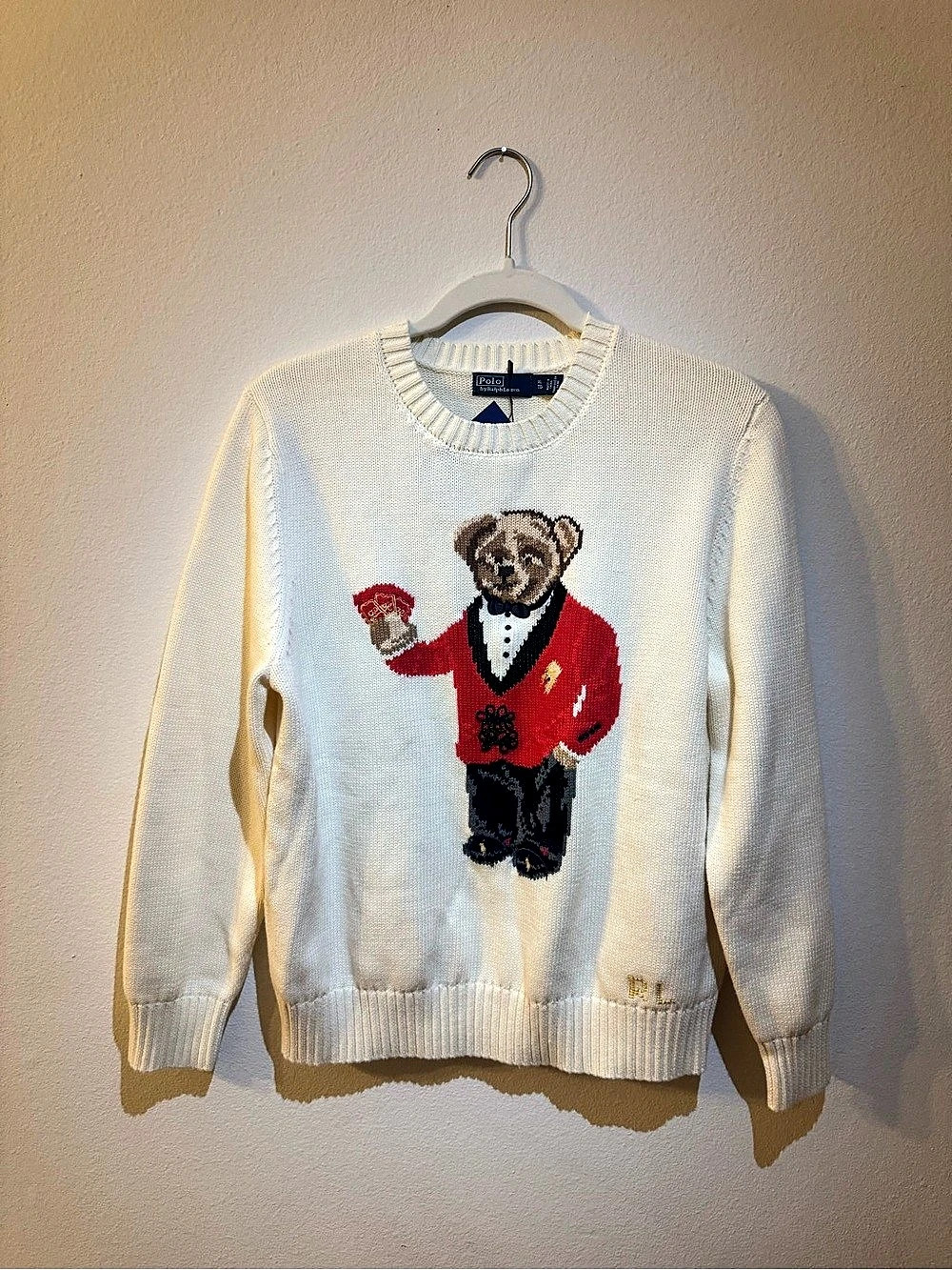 Polo Ralph Lauren Polo Bear Tuxedo Sweater lunar new year kids XL adult small